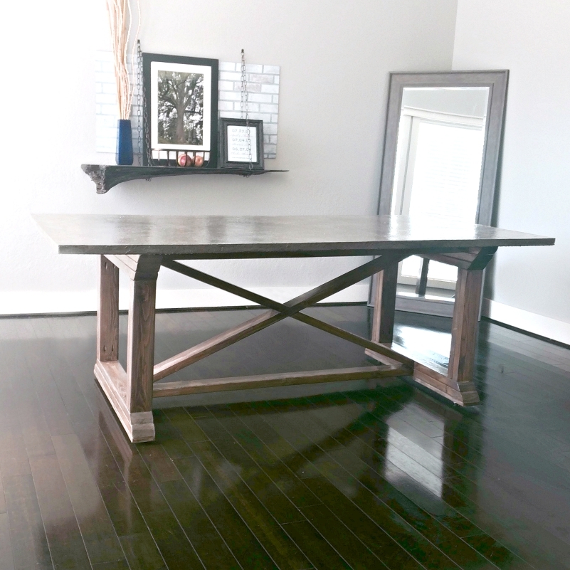 Ana White Concrete Dining Table Diy Projects